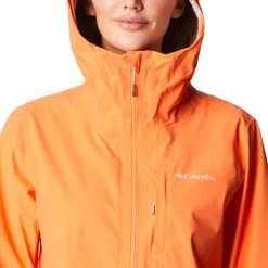 COLUMBIA OMNI-TECH AMPLI-DRY SHELL SUNSET ORANGE 23 -Magasin de matériel d'alpinisme 9 128724 1938973 853 06