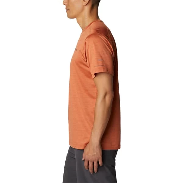 COLUMBIA ALPINE CHILL™ ZERO SHORT SLEEVE CREW DESERT ORANGE HEATHER 23 5 COLUMBIA ALPINE CHILL™ ZERO SHORT SLEEVE CREW DESERT ORANGE HEATHER 23 – Image 3