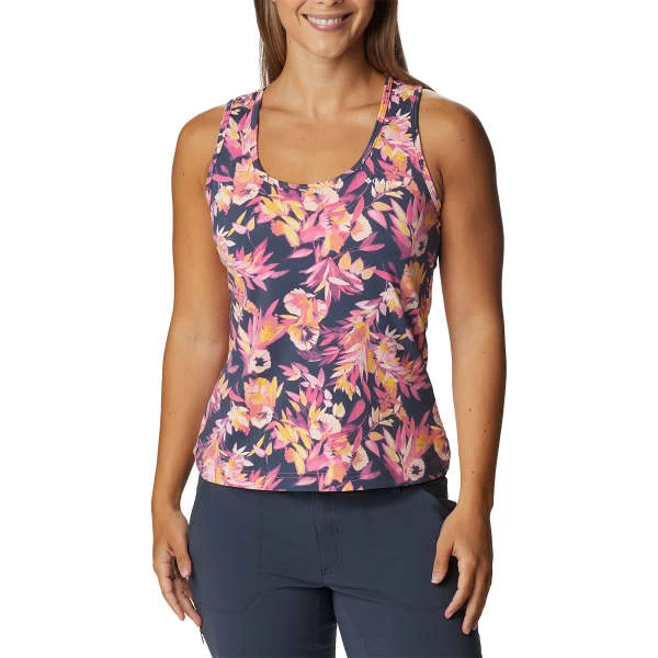 COLUMBIA HIKE™ PERFORMANCE TANK WILD GERANIUM WISTERIAN/NOCTURNAL LOGO 23 3 COLUMBIA HIKE™ PERFORMANCE TANK WILD GERANIUM WISTERIAN/NOCTURNAL LOGO 23