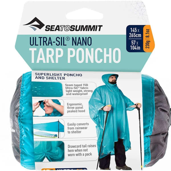 SEA TO SUMMIT PONCHO THERMOCOLLE 70D BLUE 23 5 SEA TO SUMMIT PONCHO THERMOCOLLE 70D BLUE 23 – Image 3