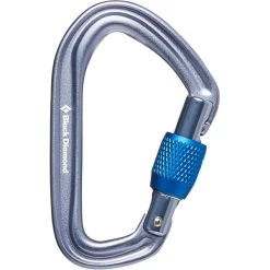 BLACK DIAMOND HOTFORGE SCREWGATE CARABINER GRAY 23