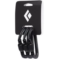 BLACK DIAMOND HOTFORGE SCREWGATE 3 PACK BLACK 23