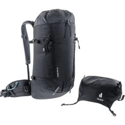 DEUTER GUIDE LITE 30+ BLACK 22 -Magasin de matériel d'alpinisme 9 83258 3360321 7000 03