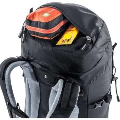DEUTER GUIDE LITE 30+ BLACK 22 -Magasin de matériel d'alpinisme 9 83258 3360321 7000 05