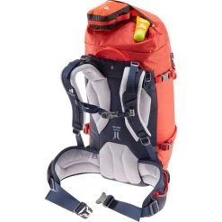 DEUTER GUIDE 32+ SL ROUGE CHILI/NAVY 22 -Magasin de matériel d'alpinisme 9 83260 guide 32 sl rouge chili navy 3361021 5328 04