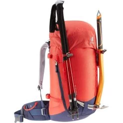 DEUTER GUIDE 32+ SL ROUGE CHILI/NAVY 22 -Magasin de matériel d'alpinisme 9 83260 guide 32 sl rouge chili navy 3361021 5328 05