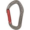 DMM ALPHA SPORT STRAIGHT GATE TITANIUM/RED 23 -Magasin de matériel d'alpinisme 9 89630 a521rd 01